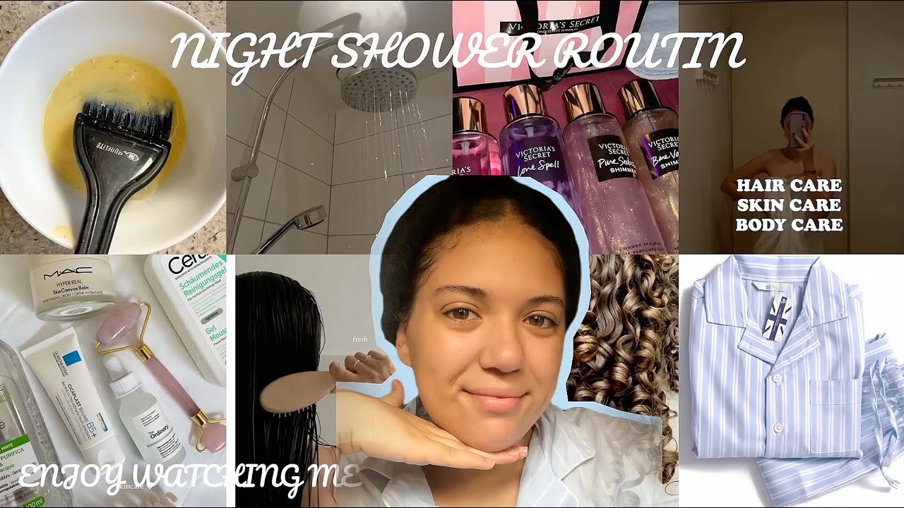 📍MY NIGHT SHOWER ROUTINE AFTER A LONG DAY AS A HIGH SCHOOL STUDENT