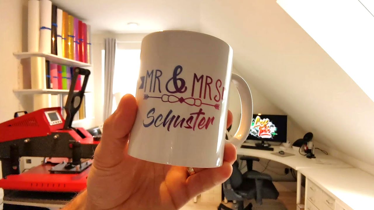 Becher / Tasse sublimieren / bedrucken