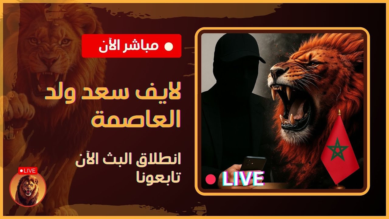 مباشر - لايف ولد العاصمة -  البلاغ الملكي حول نهاية كأس إفريقيا