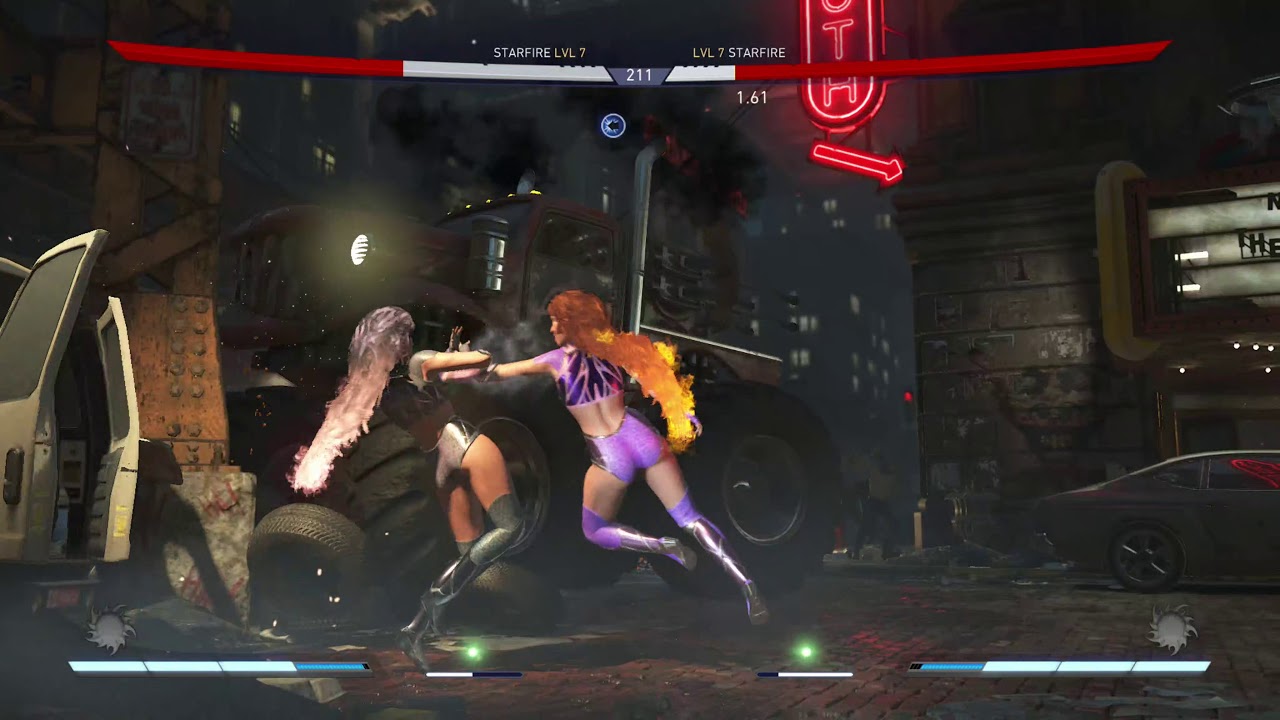 Injustice 2: Starfire Vs. Blackfire (4K)