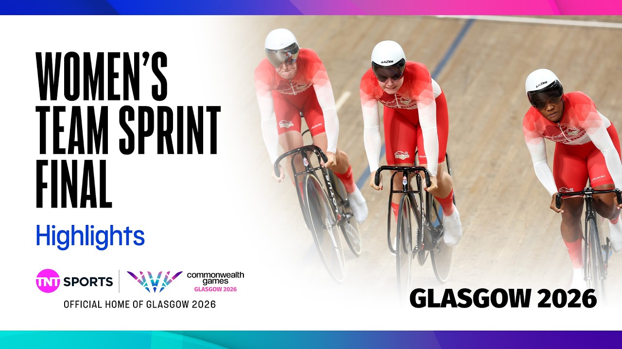 HOME NATION DERBY ⚔️ | Cycling Women's Team Sprint Final | Glasgow 2026 Commonwealth Games