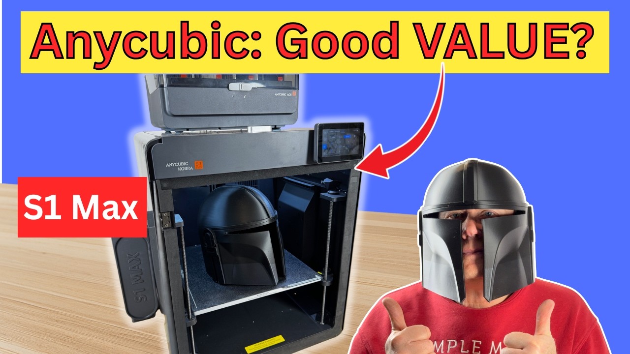AnyCubic Kobra S1 Max &mdash; ЛУЧШЕЕ соотношение цены и качества для крупноформатных устройств?