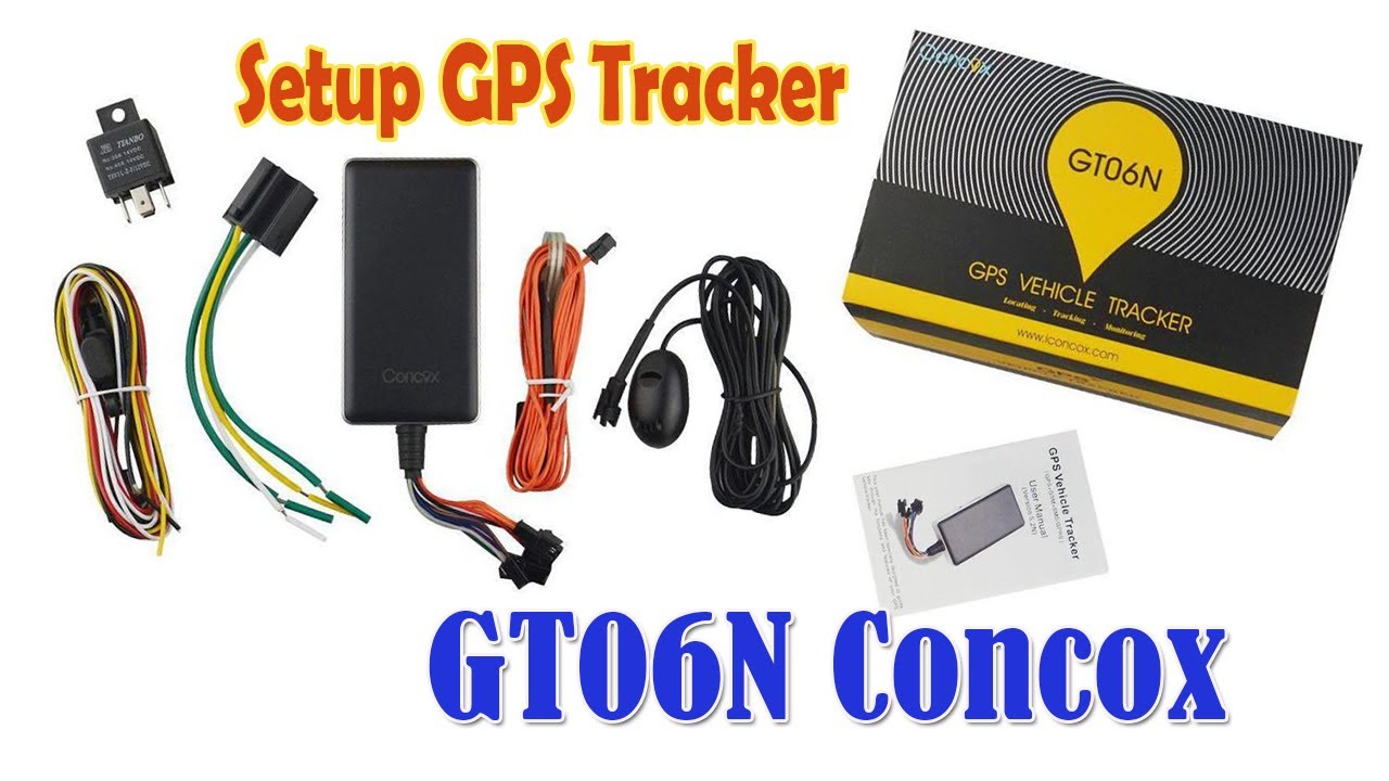 Setup Gps Tracker GT06N Concox