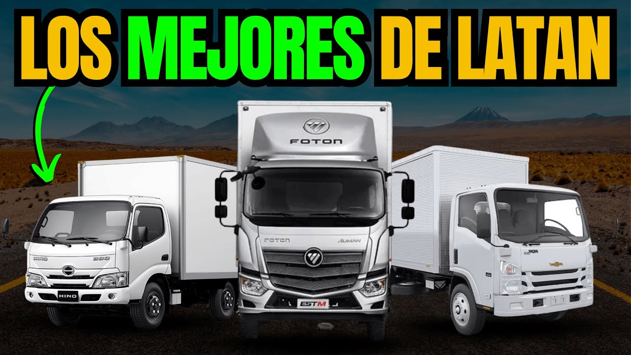 TOP 5 Camiones Resistentes y Baratos Para Trabajar en Latinoamérica 💪 | BallesPeed
