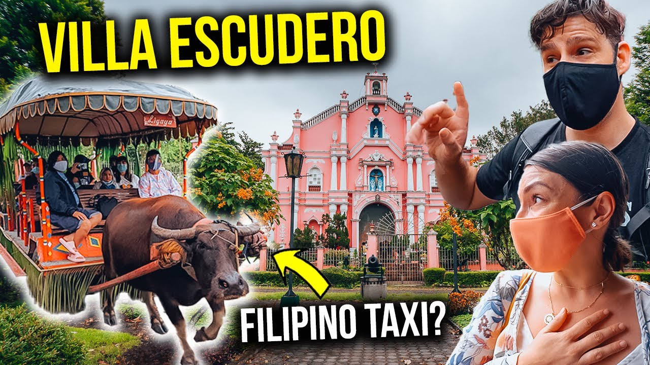 FOREIGNERS amazed by VILLA ESCUDERO - First Time seeing FILIPINO HERITAGE like THIS!