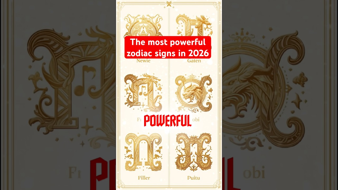The most powerful Zodiac sign in 2026 