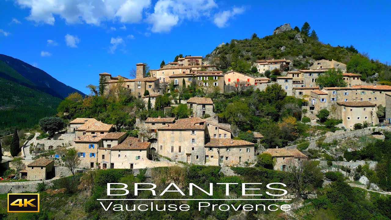 Brantes , Vaucluse Provence. Im Schatten des Mont Ventoux