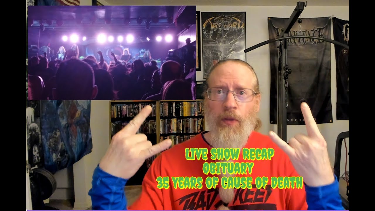 Obituary 35 Years of Cause Of Death Live Recap (BLOWN SPEAKER EDITION)
