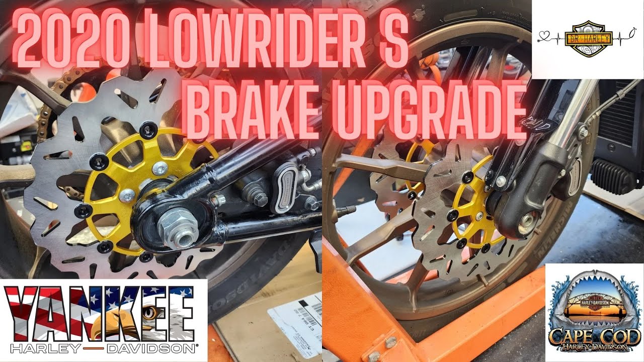 ОБНОВЛЕНИЕ тормозов на Lowrider S 2020 года #softail #harleydavidson #harley