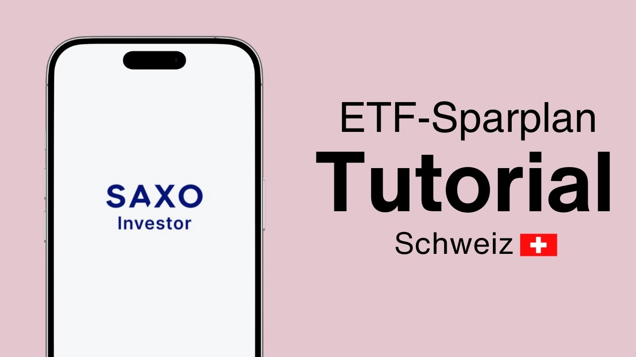 Saxo AutoInvest einrichten (ETF-Sparplan): So funktioniert&rsquo;s |&nbsp;Tutorial 🇨🇭