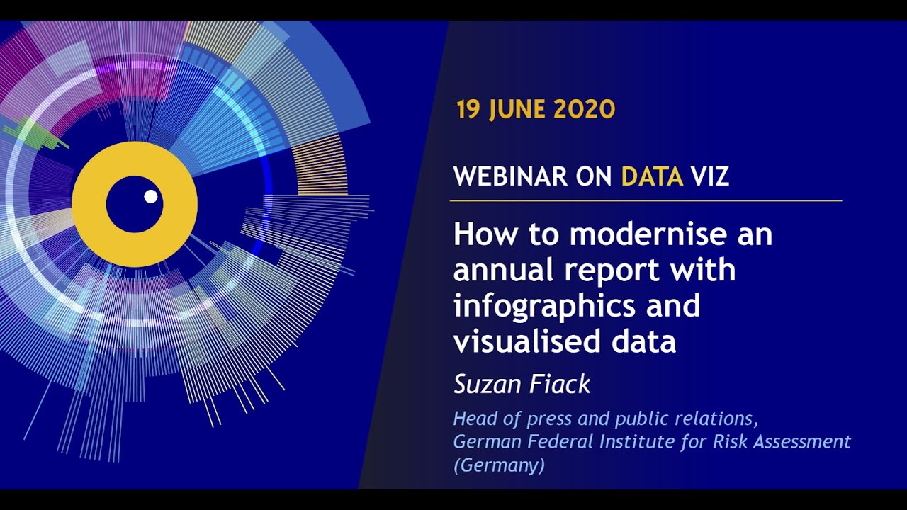 EU DataViz webinar - Suzan Fiack - How to modernise an annual report