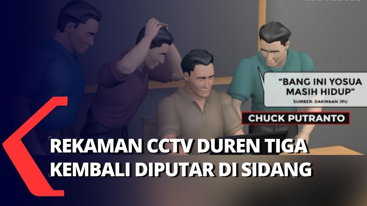 Ketika CCTV Duren Tiga Ungkap Tuntas Kronologi Pembunuhan Yosua di Persidangan
