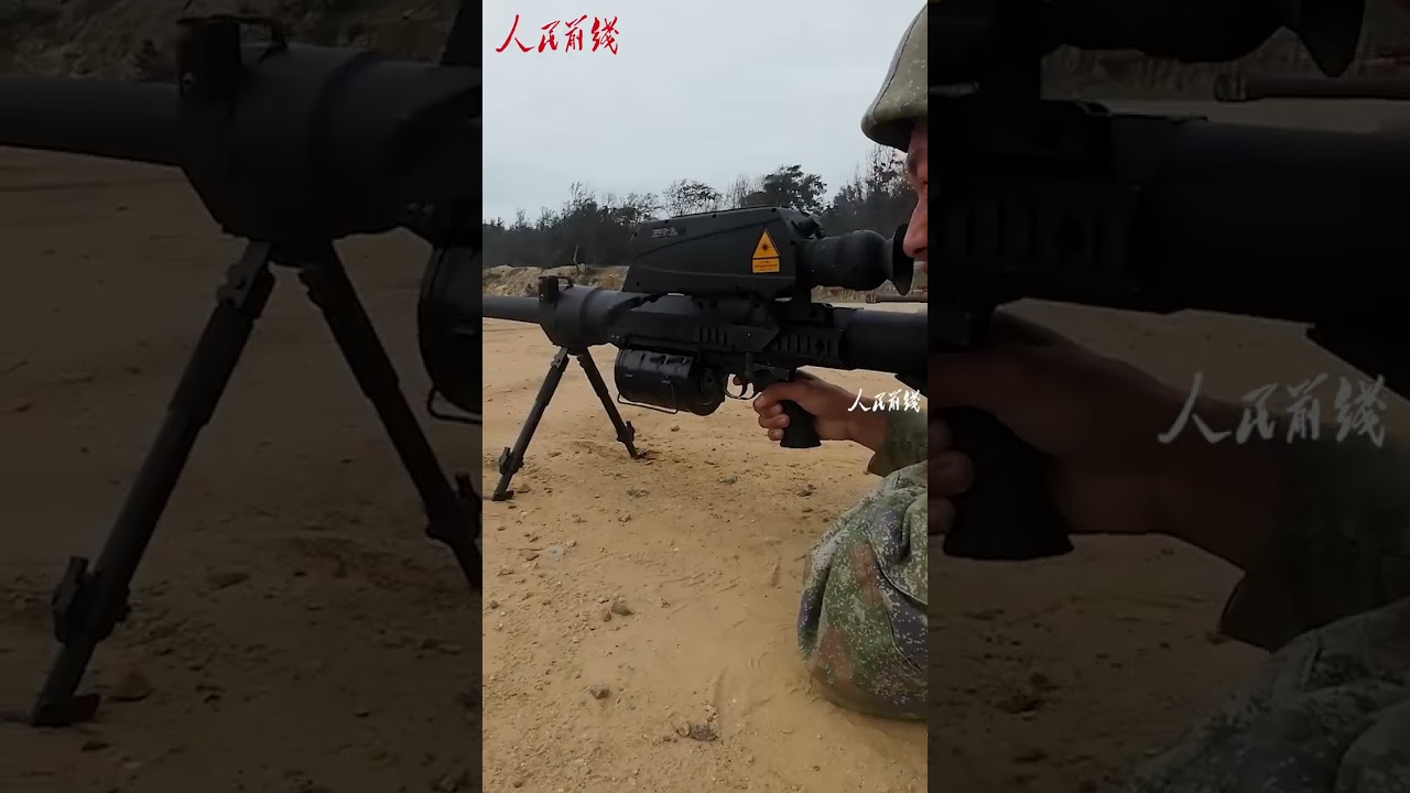 Live-fire shooting demonstration of 