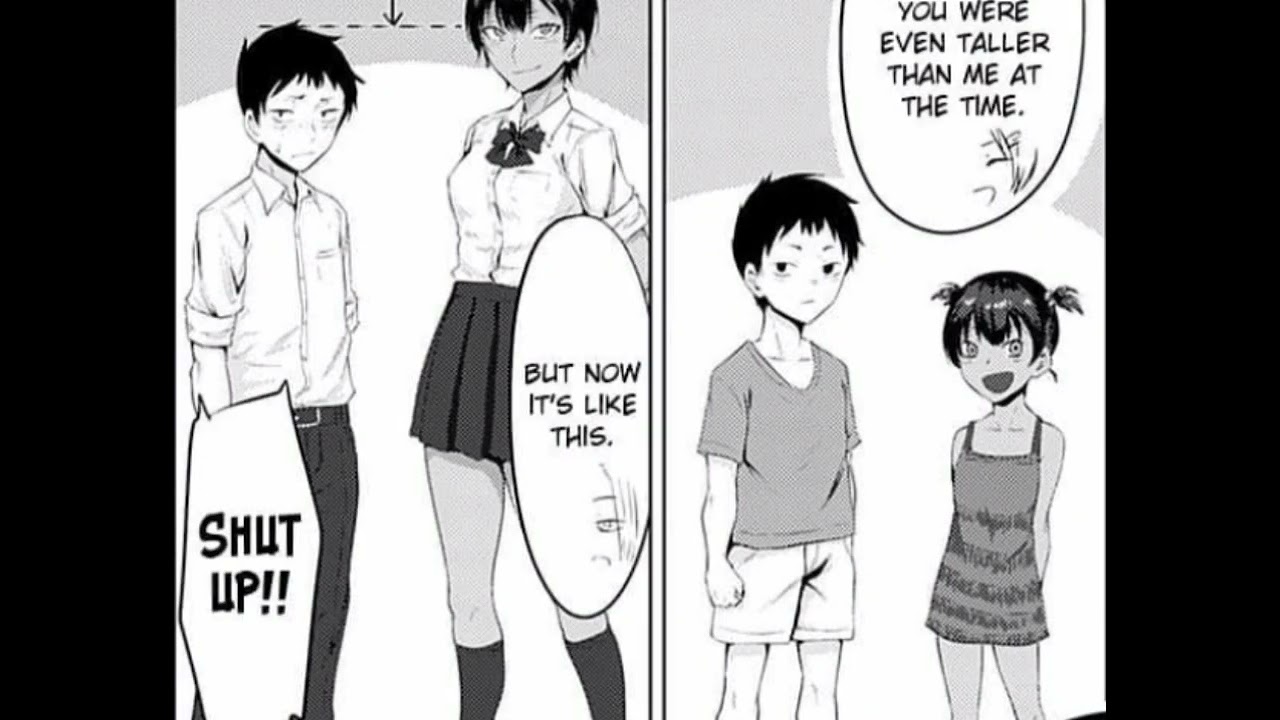 3 tall girlfriend c&oacute;mic #anime #tallgirl #manga