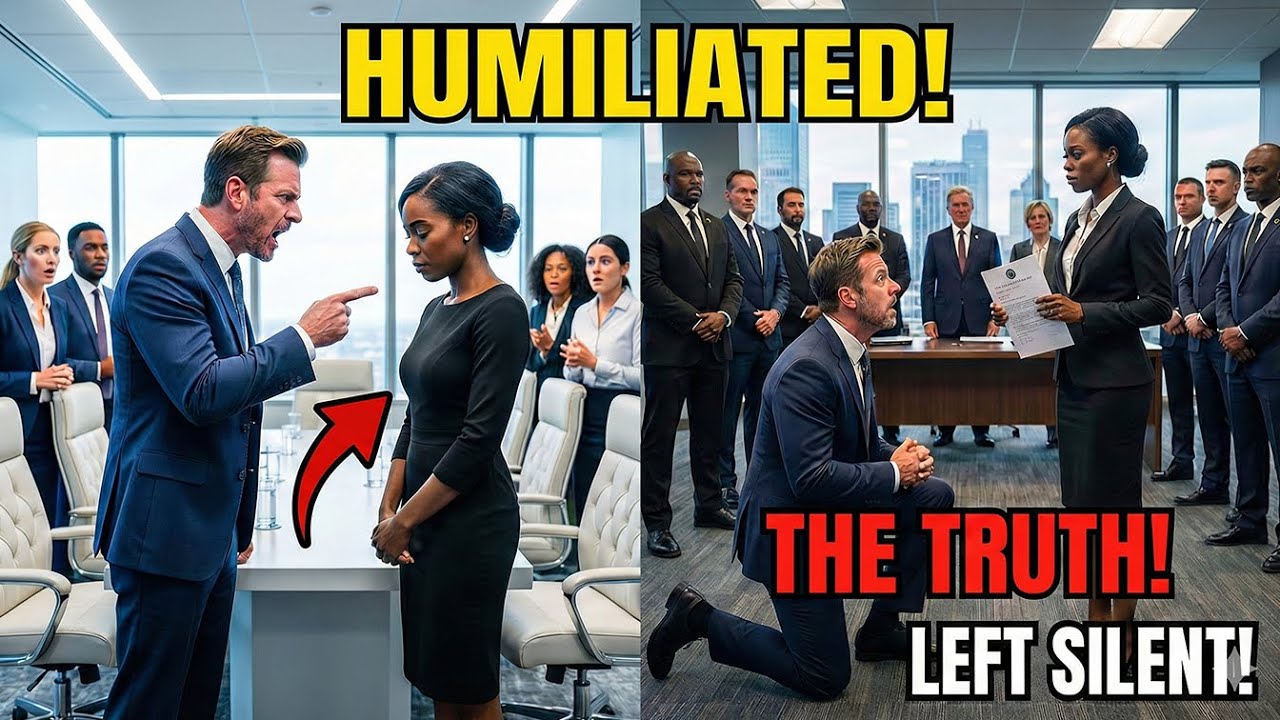 White CEO Humiliated His Black Employee in Front of Everyone — Then Learned Who She Really Was