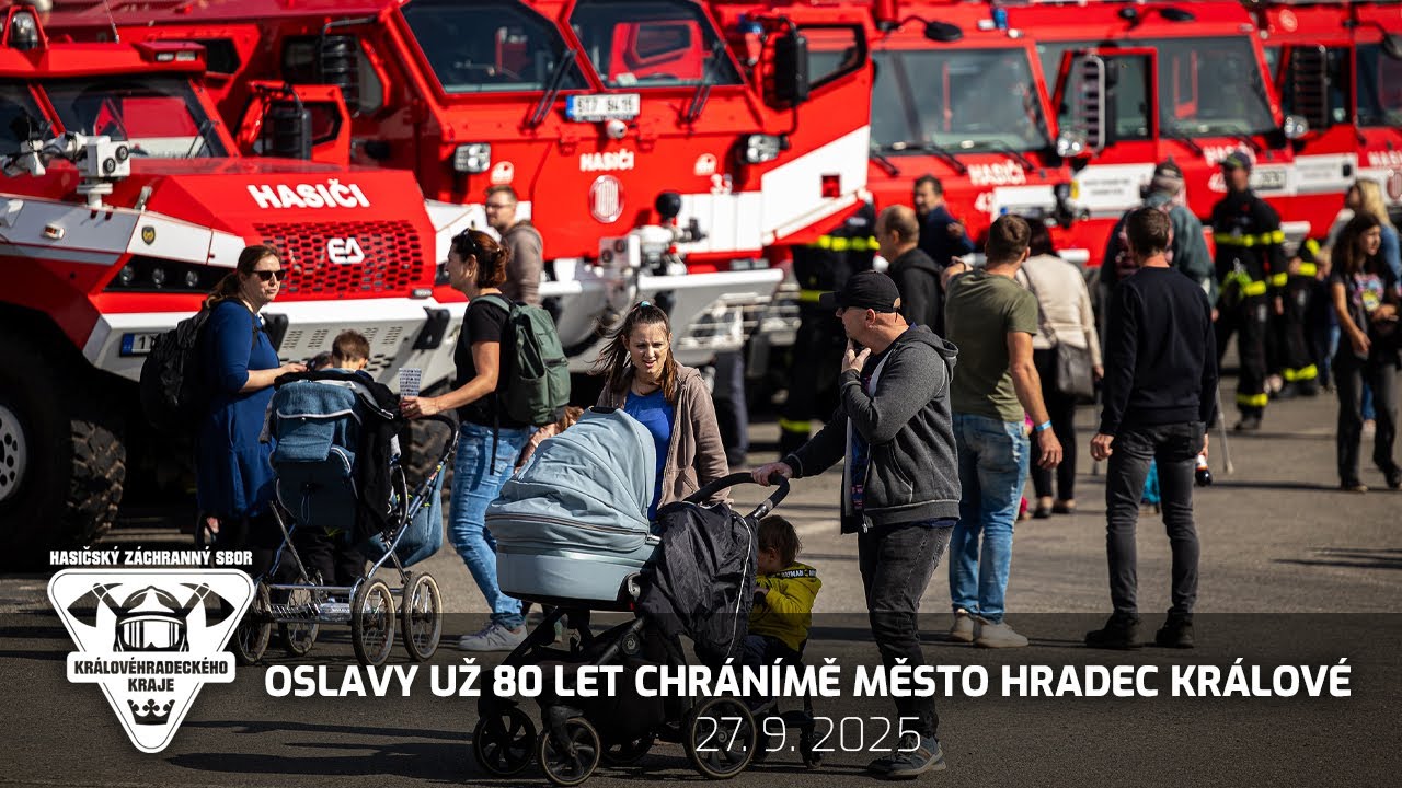 27. 9. 2025 - Oslavy 80. let hasičů Hradec Králové