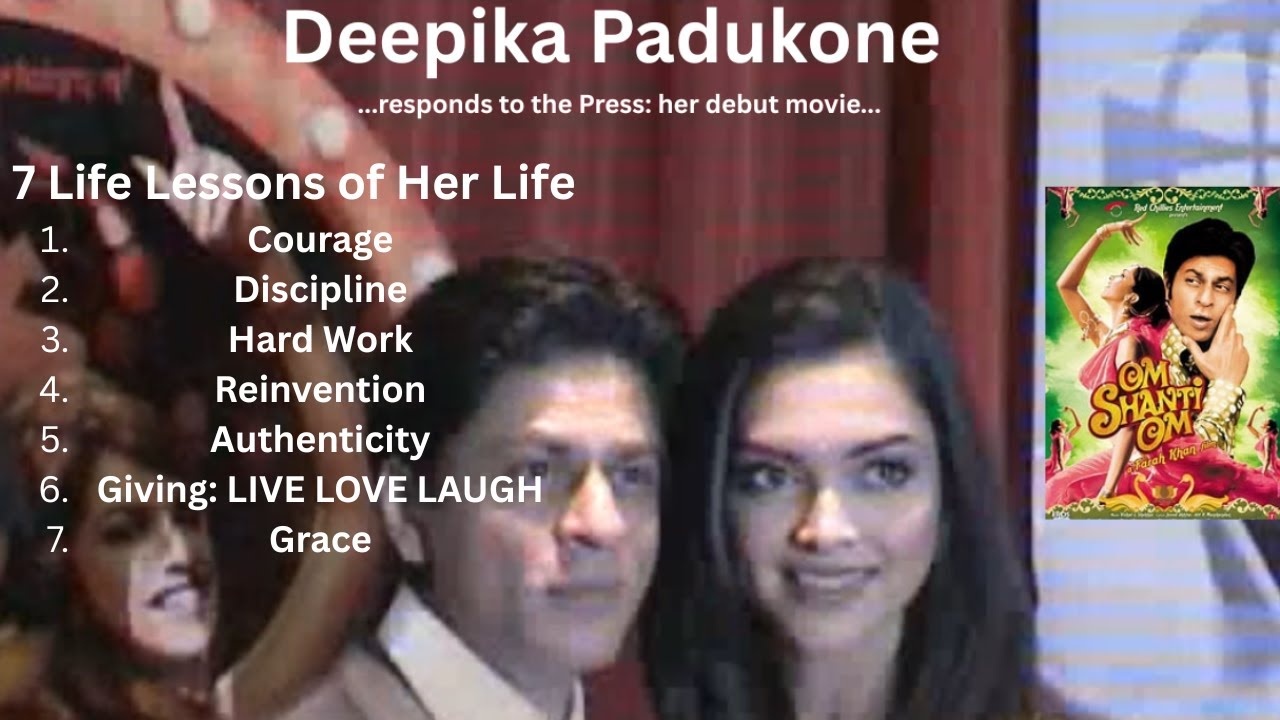 Deepika Padukone #lifelessons #mentalhealth #bollywood #omshantiom #india #shahrukh #celebrity #try