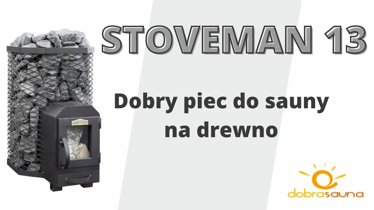 Stoveman 13 — Dobry popularny piec do sauny opalany drewnem (Recenzja pieca - Michał Bryll)
