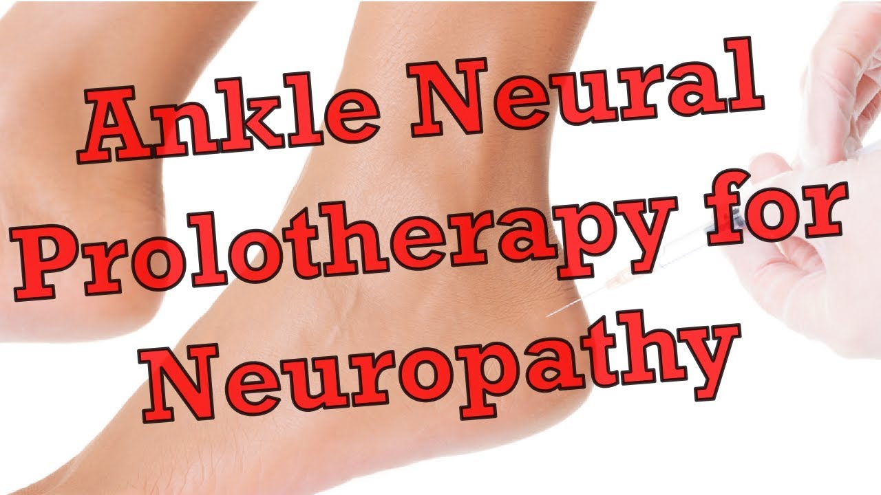 Ankle Neural Prolotherapy for Peripheral Neuropathy John E. Stavrakos, MD Vitality Medical Centers