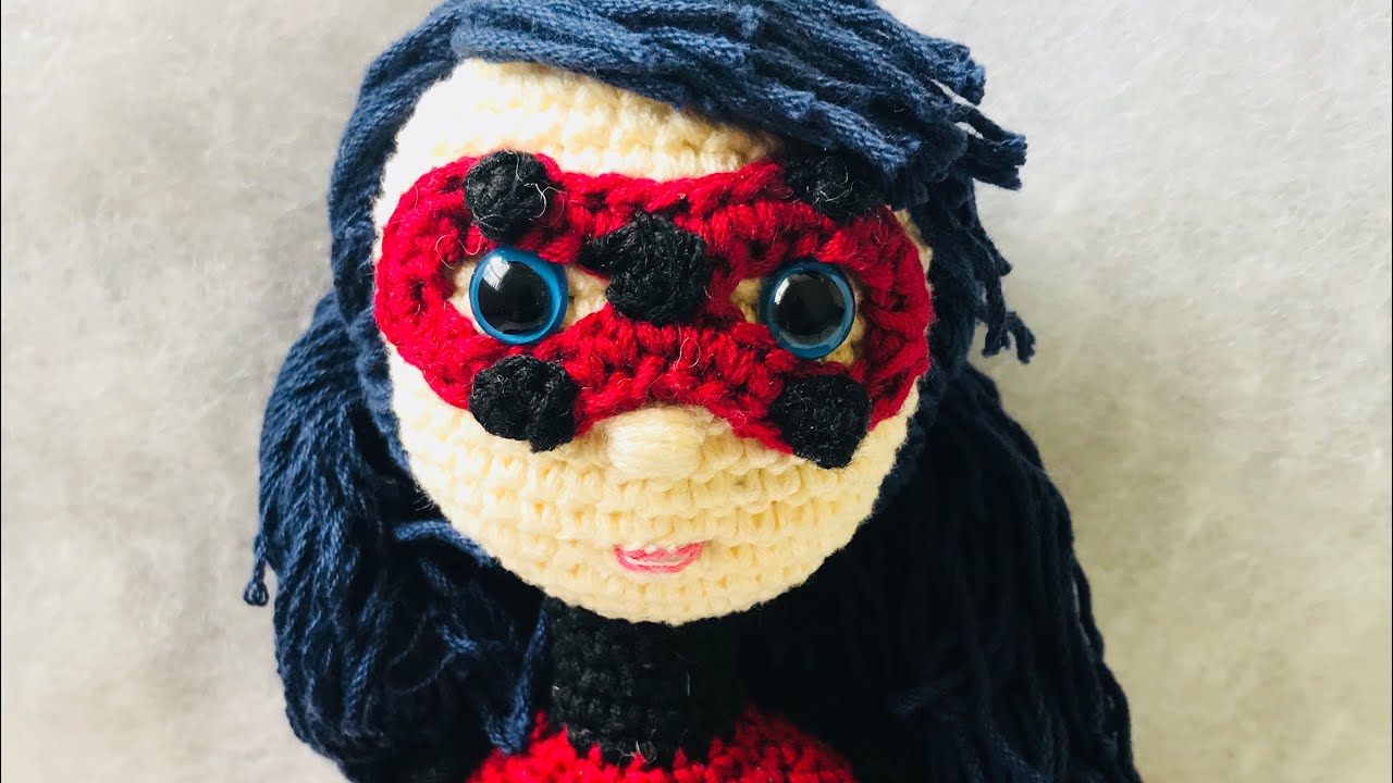 PARTE 1: Como tejer los brazos de Ladybug