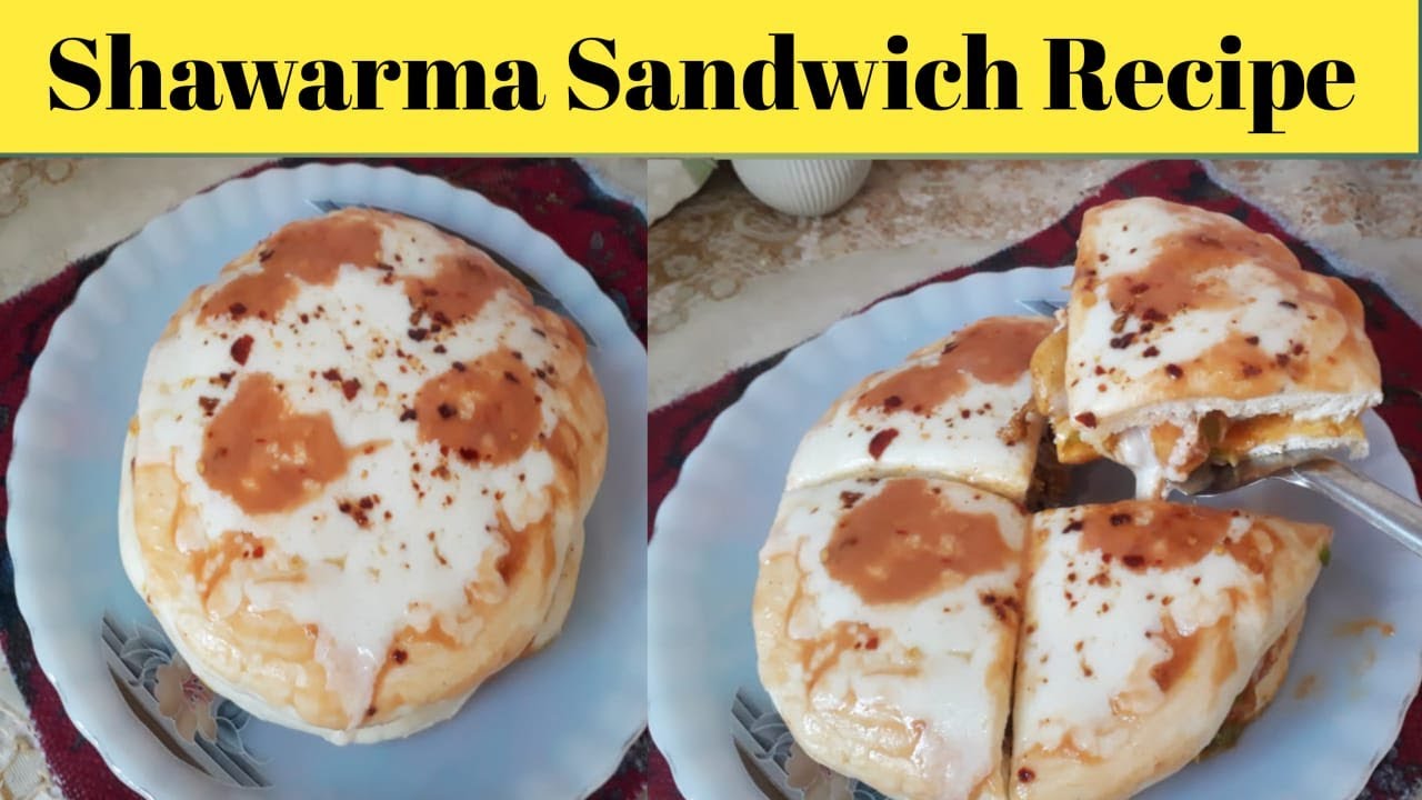 Shawarma Sandwich Recipe|Shawarma sandwich recipe By Food secrets with saba