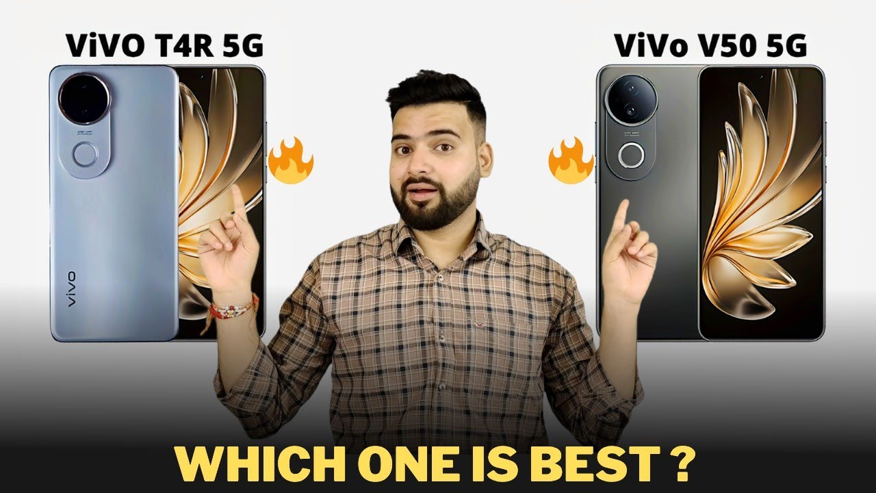 Vivo T4R vs Vivo V50 - Full Comparison | Which One is Best ?? 🤔
