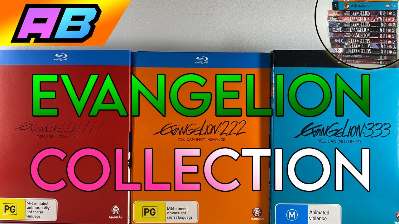 EVANGELION DVD & BLURAY COLLECTION!