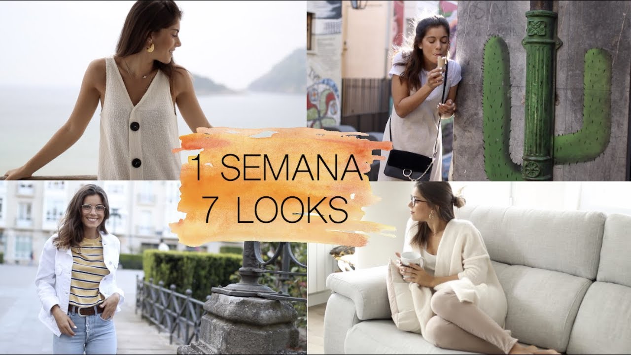 1 SEMANA, 7 LOOKS - Spring lookbook