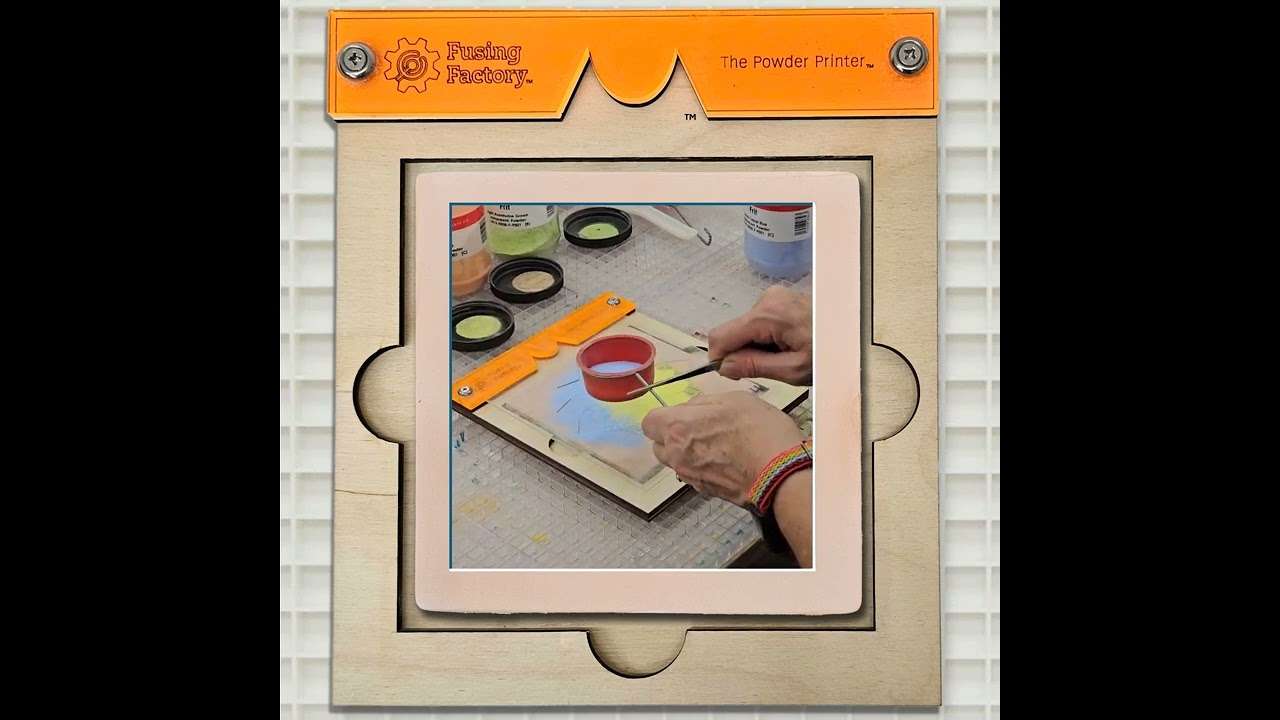 The Powder Printer™: Create Incredible Fused Glass Designs