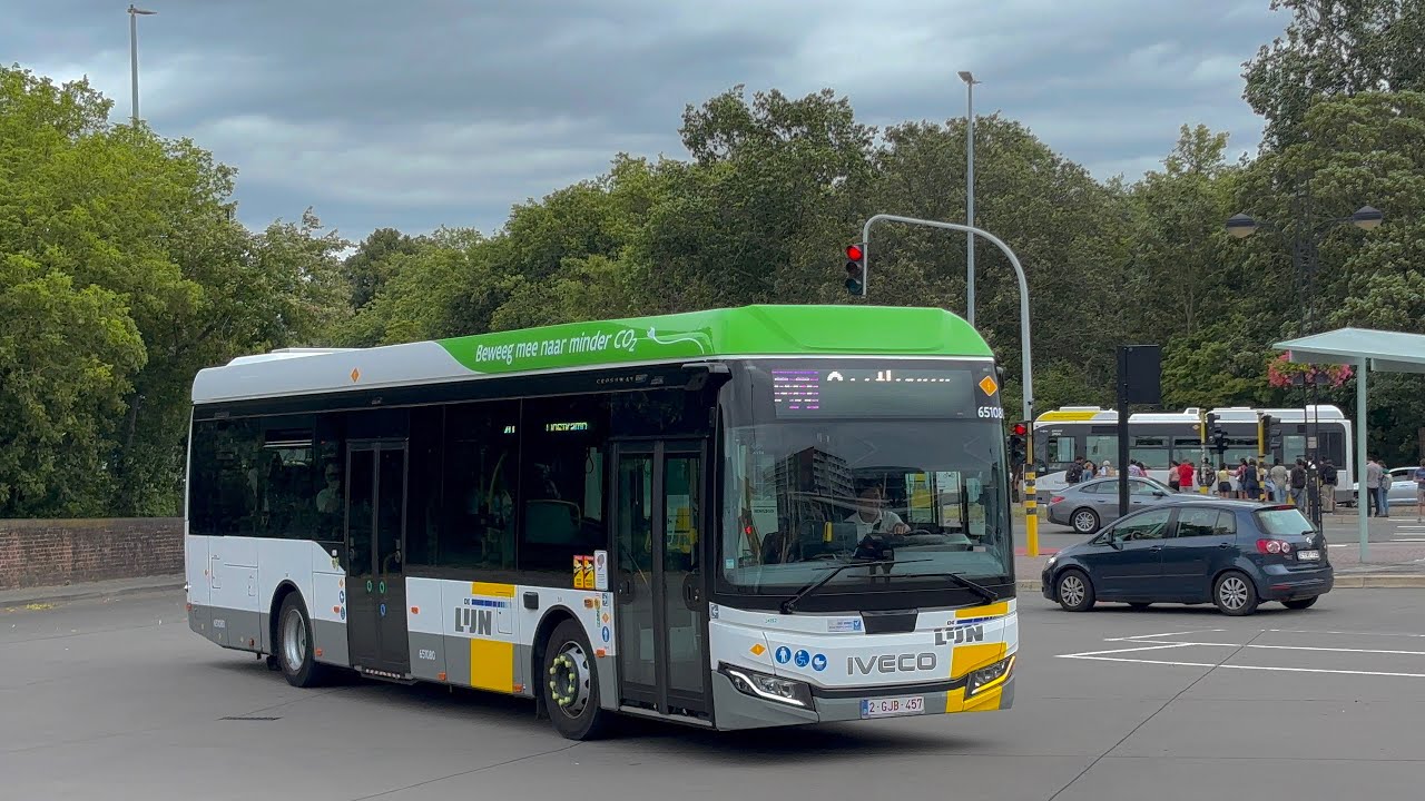 De’Lijn — Compilation sur le réseau — Secteur Bruges — 4K 60 FPS HDR
