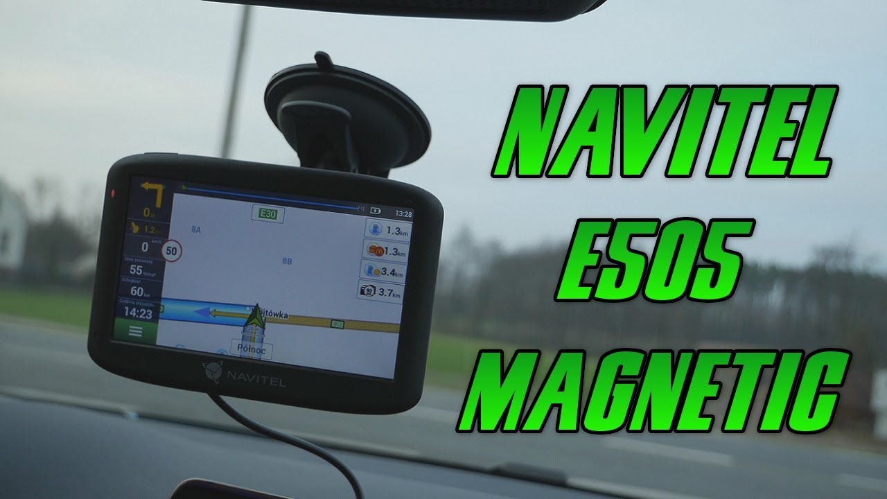 Navitel E505 Magnetic - klasyczna nawigacja samochodowa na Linuksie | test, recenzja, review