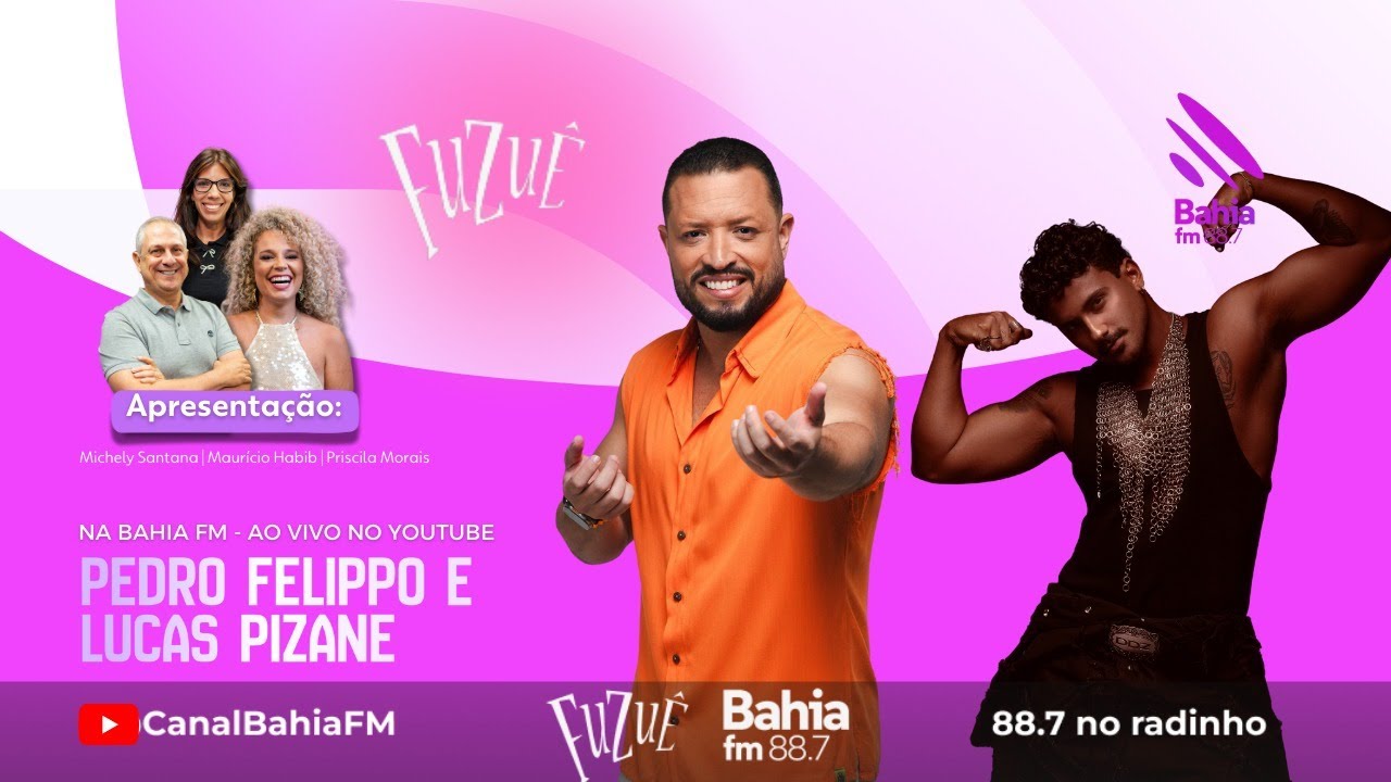 PEDRO FELIPPO E FOGO NO PARQUINHO COM LUCAS PIZANE NO FUZUÊ - AO VIVO