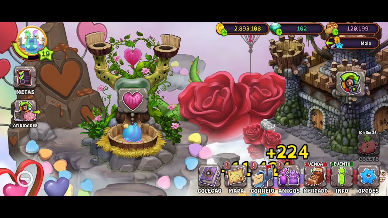 O que tem na minha Ilha no my singing Monsters
