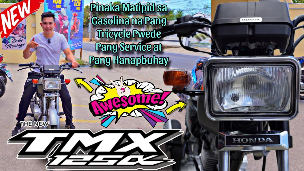 Honda TMX 125 Alpha Ang Pinaka Matipid sa Gas na Pang Tricycle