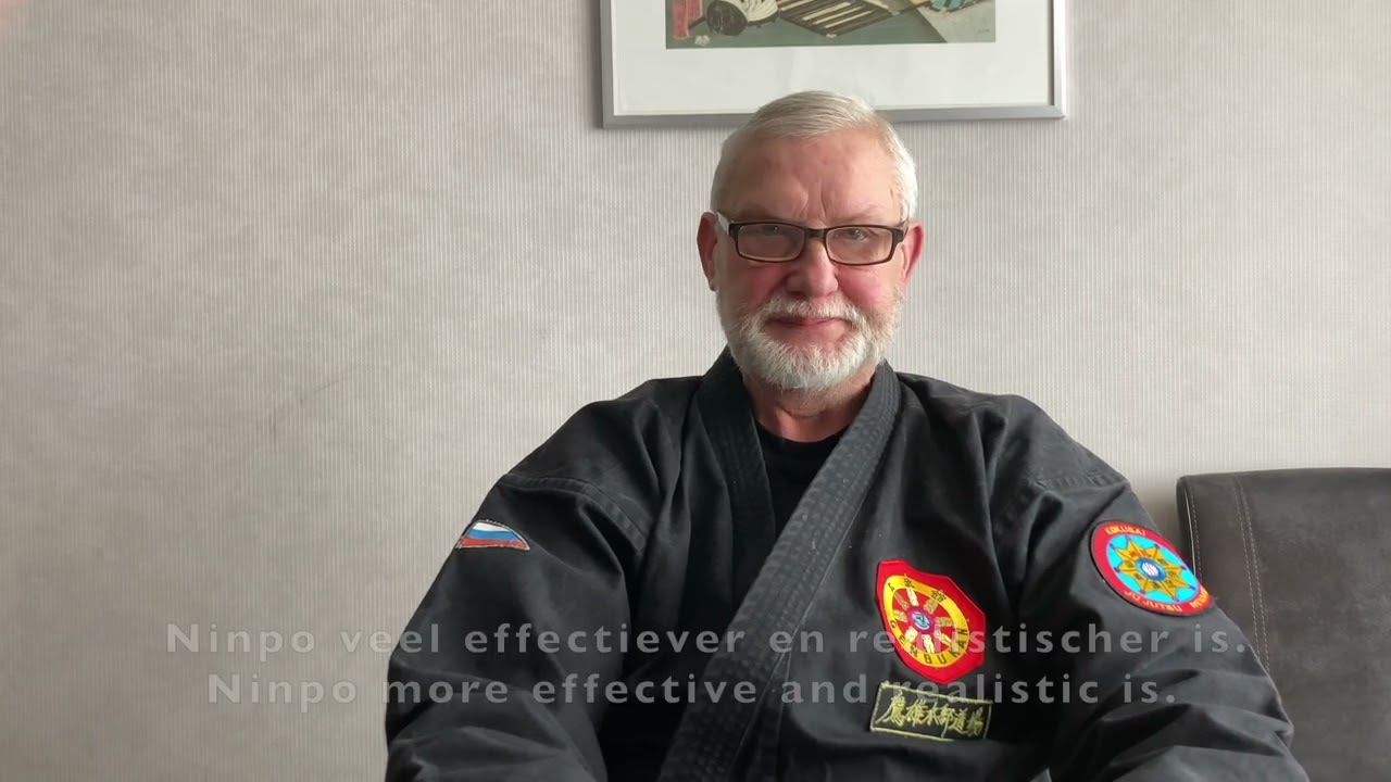 Interview with Kyoshi Guy Aerts (7th Dan Genbukan Ninpo Bugei) - vol. 1 [HD]