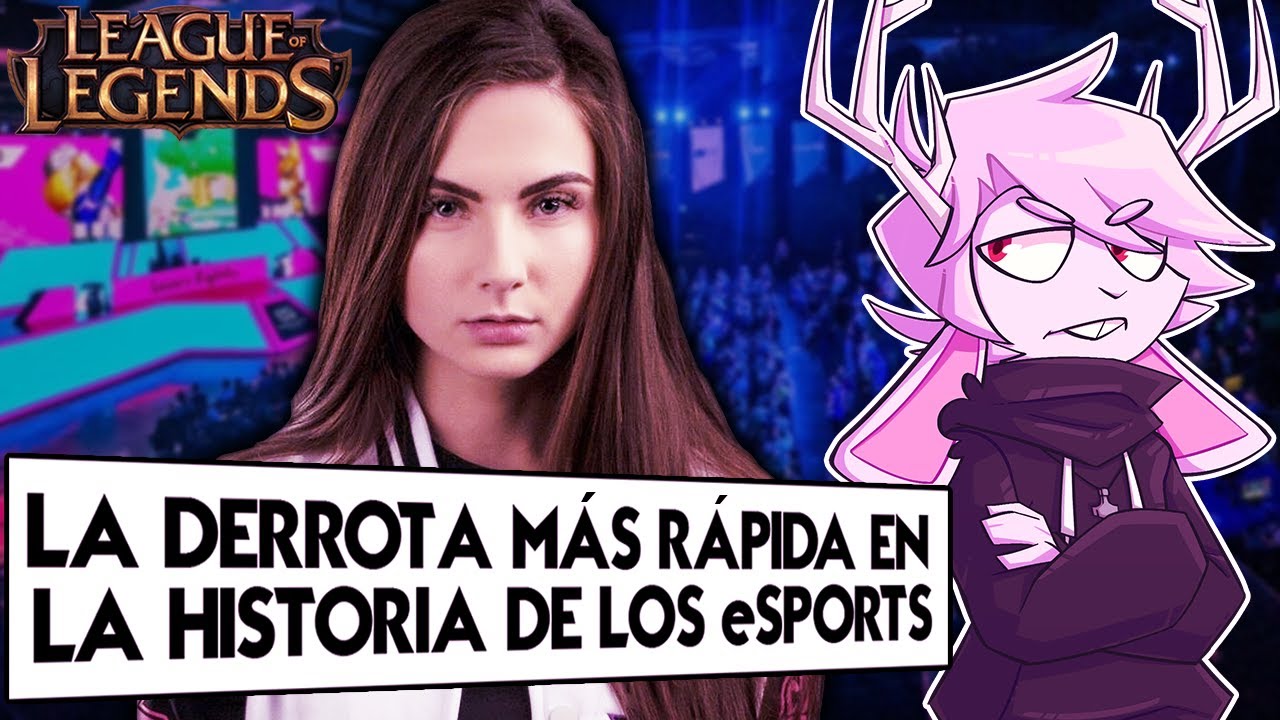CUANDO UN EQUIPO DE MUJERES COMPITIÓ EN LOS eSPORTS