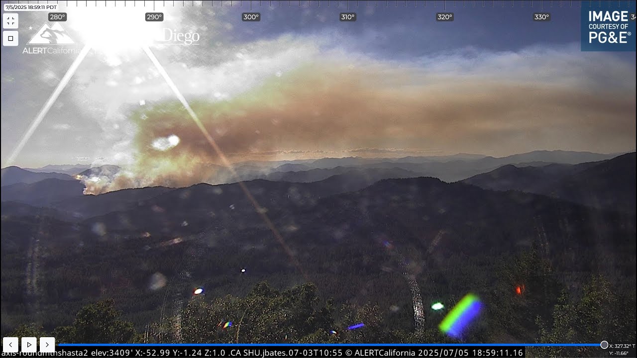 Northern California Fire Report - 7/5/2025