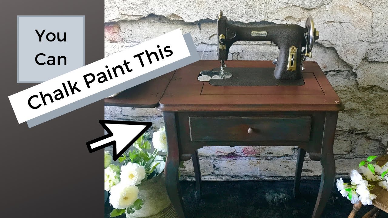How to Chalk Paint a Chippy Vintage effect using Chippy IOD stamp and Annie Sloan Chalk Paint