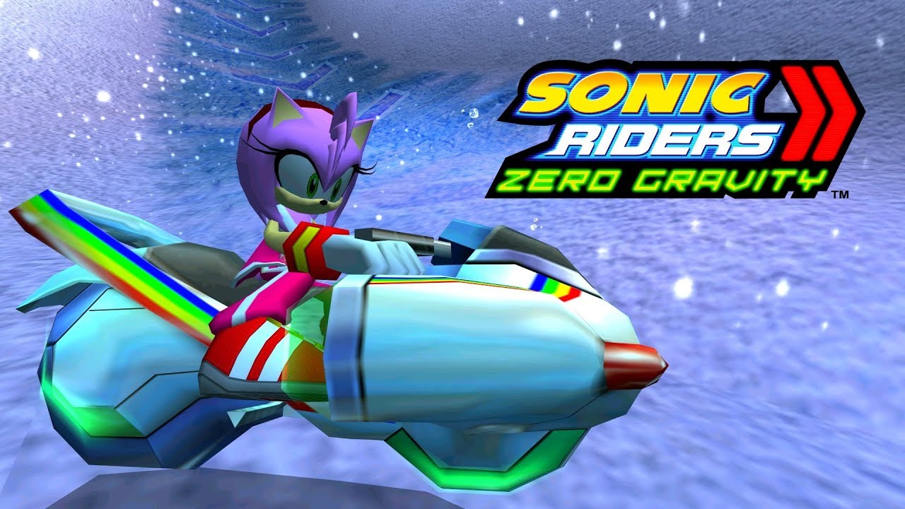 Sonic Riders Zero Gravity - Snowy Kingdom - Amy 4K 60 FPS