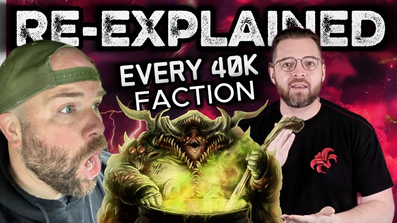 Я НАКОНЕЦ-ТО посмотрел видео от Брики «Каждую фракцию Warhammer 40k переосмыслили»... Часть 1А