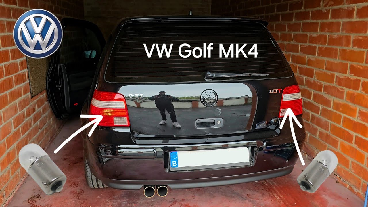 How to Replace a Tail Light Bulb on a VW Golf MK4 | Quick & Easy Guide