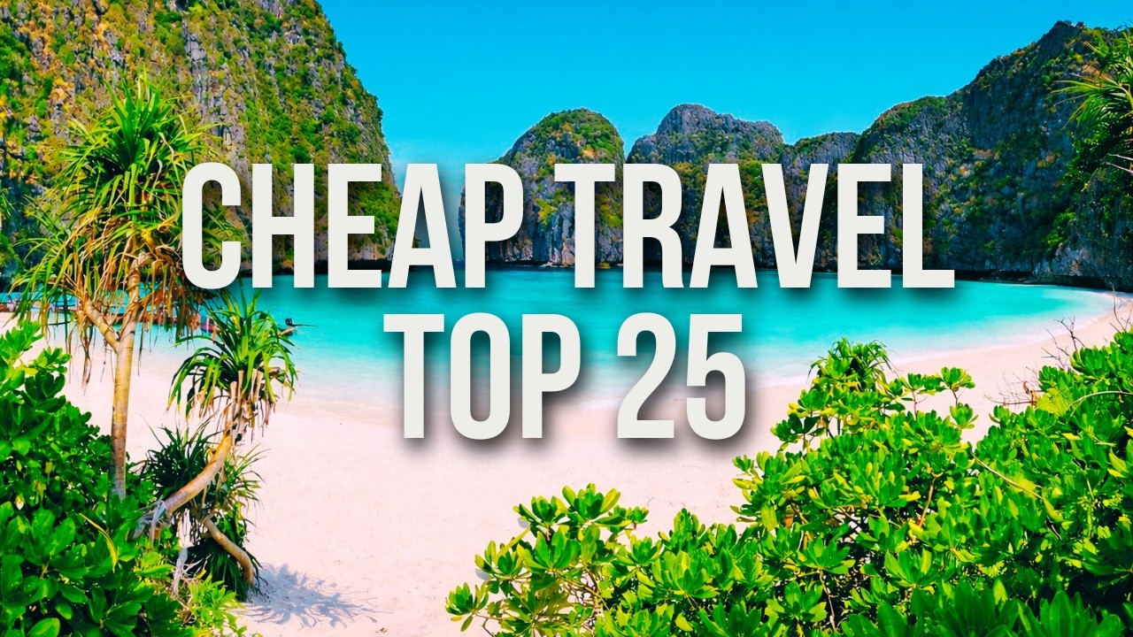 25 INSANELY CHEAP Travel Destinations in 2026