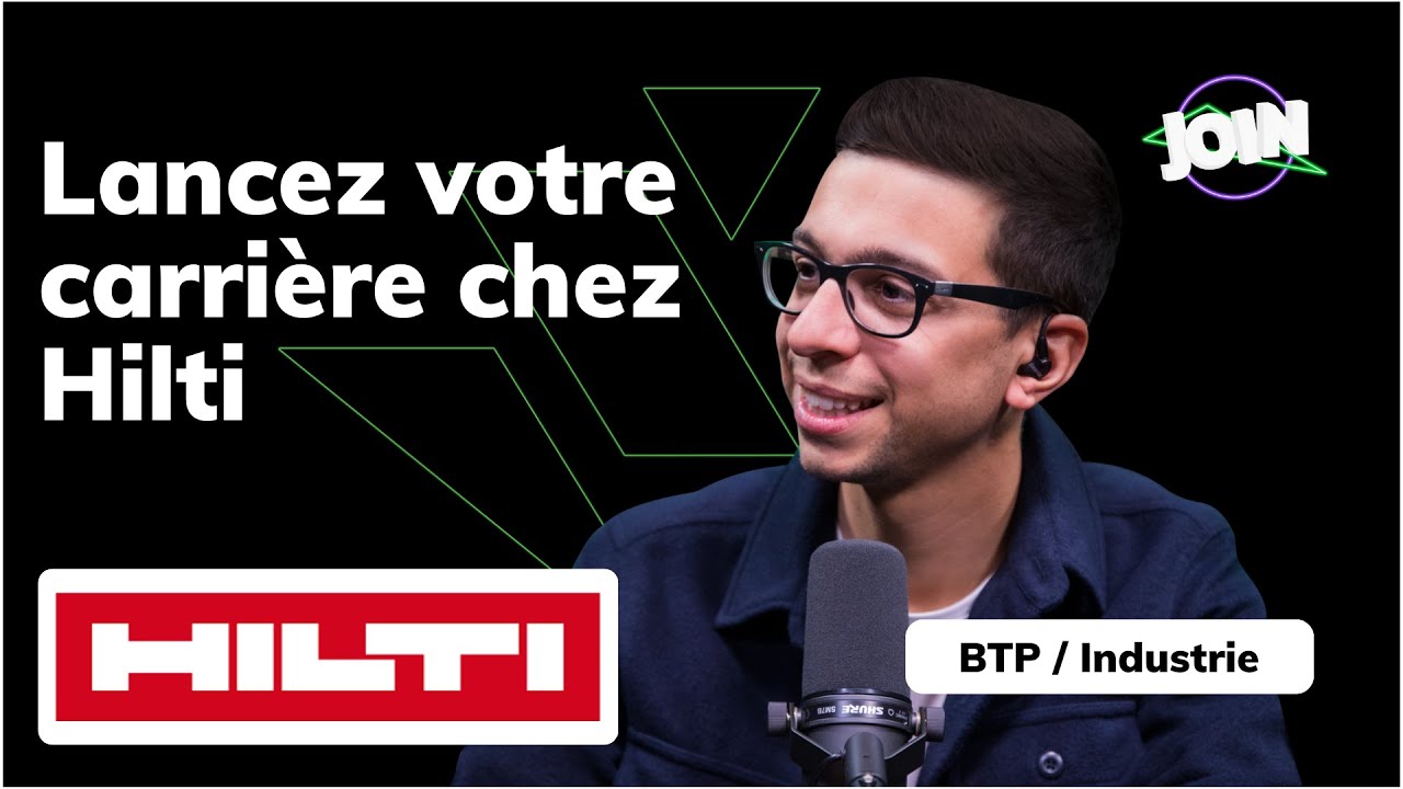 Lancez votre carrière sales chez Hilti France - JOIN