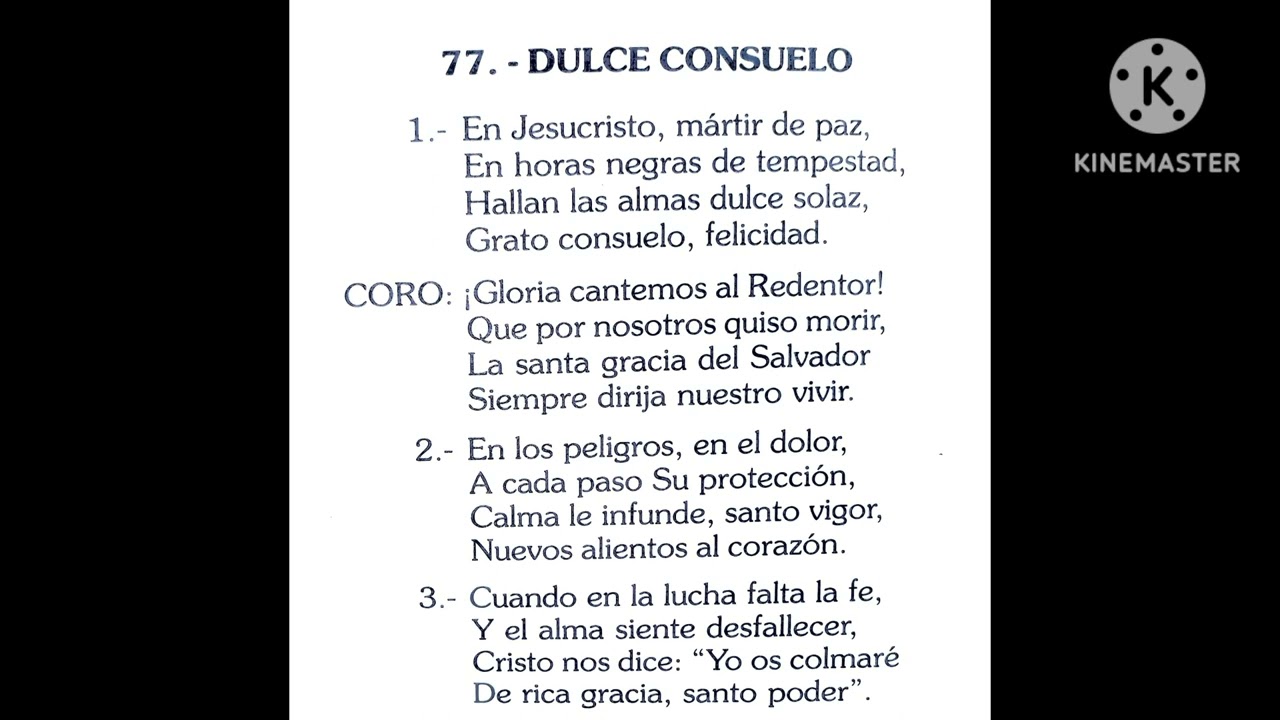 Dulce Consuelo - Himno # 77