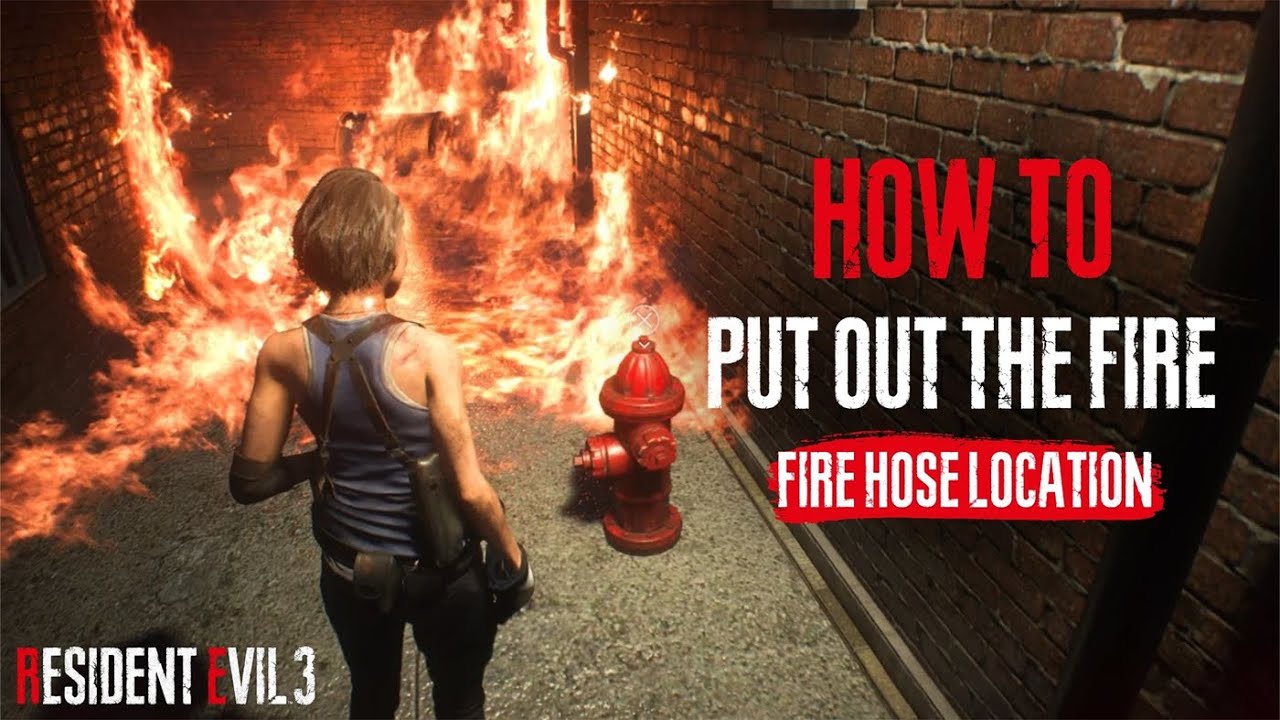 RESIDENT EVIL 3 REMAKE - Reactivate Power at the Substation [FIRE HOSE LOCATION]