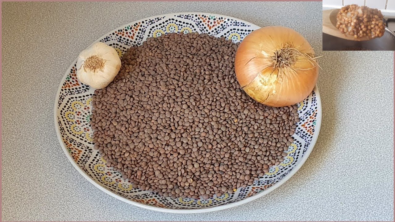 SOLO 3 INGREDIENTES!! LAS LENTEJAS MAS FACILES Y HUMILDES!!