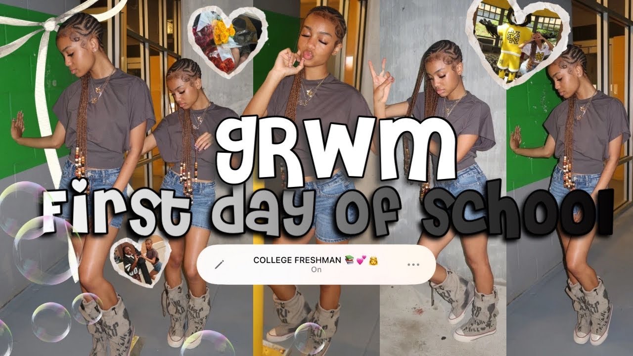 GRWM: FIRST DAY OF SCHOOL @ KSU  *college freshman*