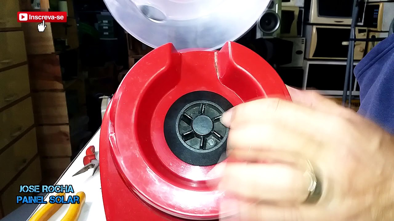 Como Consertar Copo do Liquidificador (Trocando Arraste)