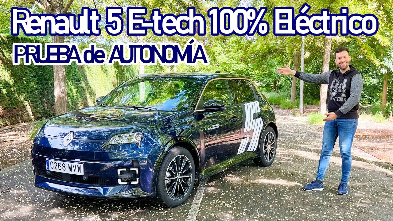 Renault 5 E-tech 🔌 100% El&eacute;ctrico ⚡️ PRUEBA de AUTONOM&Iacute;A