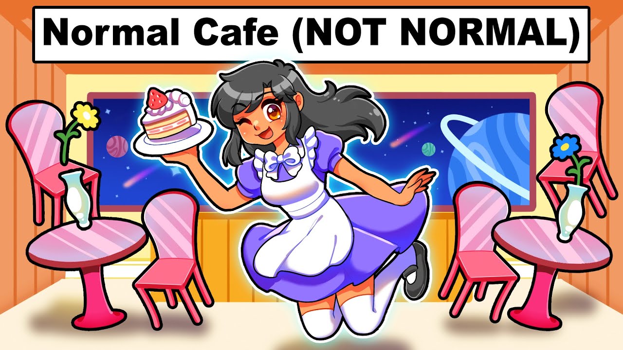 Just a NORMAL Cafe in Roblox (NOT NORMAL)